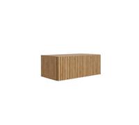 Table de chevet suspendue, chêne craft MDF, 40 x 21,6 x 16 cm