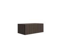Table de chevet suspendue, chêne dunin MDF, 40 x 21,6 x 16 cm