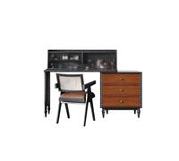 Table de Coiffeuse Minimaliste Moderne en Bois Massif - Commode Chambre élégante et Bureau Maquillage Table de Maquillage