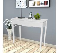 Table de Console Coiffeuse Blanc Salon Couloir Bureau Table d'Appoint vidaXL