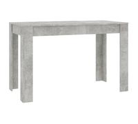 Table de cuisine - CLOUD - Gris béton - 120x60x76 cm - Bois d'ingénierie LL075391
