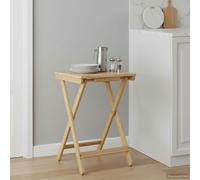Table de cuisine Naturel 40 x 30 x 53,5 cm Bambou vidaXL