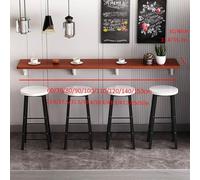 Table de cuisine pliante murale peu encombrante, longue et étroite, table pliable polyvalente pour la maison et le restaurant, économiseur d'espace élégant pour manger et travailler