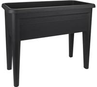 Table de Culture Elho Green Basics XXL, 75,5 x 36,5 x 65,1 cm, Surélevé, Noir Vif