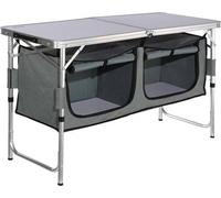 Table de fête - Table de fête pliante - 120 x 47 x 70 cm - 4 à 6 personnes - Avec tiroirs