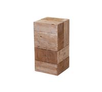 Table de fleur HWC-A15, colonne de fleur, sapin rustique massif MVG ~ 60cm