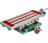 Table de fraisage VEVOR, longueur de table de 450 mm, réglage longitudinal de 110 mm, poids de 30 kg