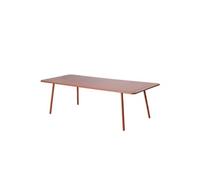 Bergame table de jardin 10-12 places 234cm terracotta