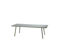 Bergame table de jardin 10-12 places 234cm verte