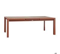 Table de jardin 10 places Evasion extensible miel/acajou - Hespéride