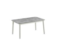 Table De Jardin 4 à 6 Personnes - Oron - Hpl - Gris Ciment - Lafuma Mobilier