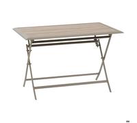 Table de jardin 4 places Azua pliable café 110x71cm - Hespéride