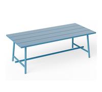 Table de jardin 6 à 8 personnes Fatboy Fred 220 x 100 cm - Bleu Wave