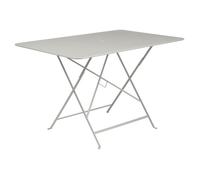 Table de jardin 6 personnes FERMOB Bistro 117 x 77 cm - Gris Argile