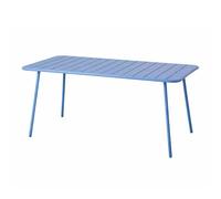 Table De Jardin 6 Places 160cm Bleu Bergame Bleu