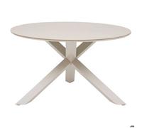 Table de jardin 6 places Oryon D130cm argile - Hespéride