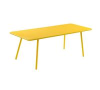 Bergame table de jardin 8-10 places 200cm jaune