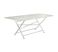 Table de jardin 8 personnes FERMOB Cargo 190 x 90 cm - Gris Argile