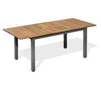 Table de jardin 8 places alu et acacia