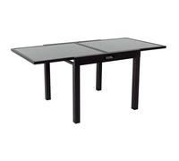 Habitat et Jardin Table de jardin aluminium extensible Porto 8 Phoenix Noir