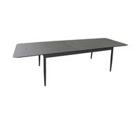 Table de jardin aluminium - Plateau Trespa® - 200/250/300 cm - Dublin - 8/12 personnes