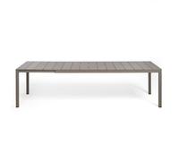 Table de Jardin Extensible Nardi 280 x 100 cm Rio Alu 210 48859.10.000 Tortora