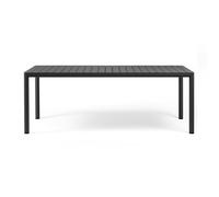 Table de jardin avec rallonge NARDI Tevere 210 / 275 x 100 cm - Anthracite