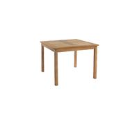 Concept Usine – Table de jardin Karra carrée en teck Marron G