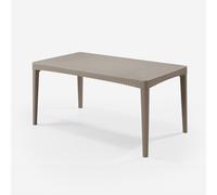 Table de jardin effet rotin 160x90 Girona