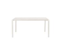 VONDEL - Table de jardin en aluminium beige L168 Beige