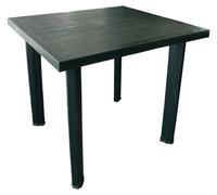 Table de jardin en plastique Table de balcon Table de salle à manger 80x75x72cm