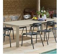 Table de jardin extensible aluminium - Alma