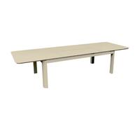 Table de jardin extensible aluminium - Darius - L.230/350 x l.76.5 cm - 10/16 personnes