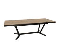 Table de jardin extensible aluminium plateau céramique Kedra® - Vita - L.180/240 x l.100 cm - 8/10 personnes