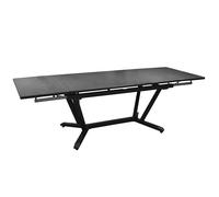 Table de jardin extensible aluminium plateau Kedra® - Vita - L.180/230/280 x l.100 cm - 8/12 personnes