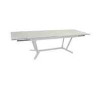 Table de jardin extensible aluminium plateau Kedra® - Vita - L.180/230/280 x l.100 cm - 8/12 personnes