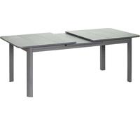 Table De Jardin Milos Extensible En Aluminium Pour 8/10 Personnes Multicolore