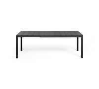 Table de Jardin Extensible Nardi 140 x 85 cm Rio Alu 140 48652.02.000 Antracite