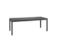 Table de Jardin Extensible Nardi 140 x 85 cm Rio Alu 48352.02.000 Antracite