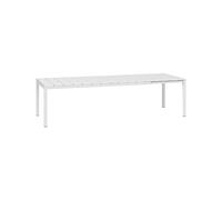 Table de Jardin Extensible Nardi 280 x 100 cm Rio Alu 48253.00.000 Bianco