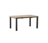 Table de Jardin Extensible Panama 152-210cm Naturel & Noir