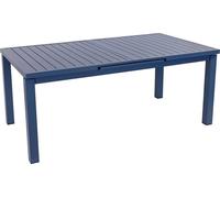 Table Rectangulaire Extensible Santorin 8/10 Personnes En Aluminium Finition Uni Gris-Bleuté - Jardiline Multicolore