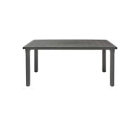 Table de Jardin Extensible Scab 170 x 100 cm Ercole 2145 81 Anthracite