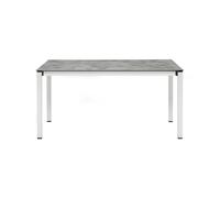 Table de Jardin Extensible Scab 210 x 89 cm Pranzo à rallonge 2418 VB 87 Blanc