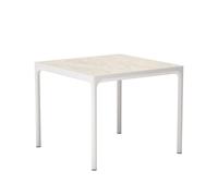 Houe - Table carrée Blanc