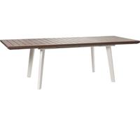 Table de jardin Keter Harmony pliante blanc / cappuccino