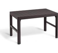 Table de jardin Keter Lyon - 116 x 71 x 40 - 65 cm - marron