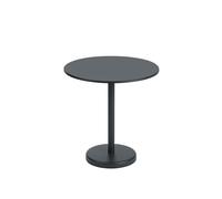 Muuto Table en acier Linear Ø70 cm Black