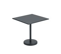 Muuto Table en acier Linear 70x70 Black