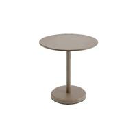 Table de Jardin Linear Steel Café 70x73 Taupe
